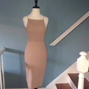 Boohoo Strappy Cut Out Dress